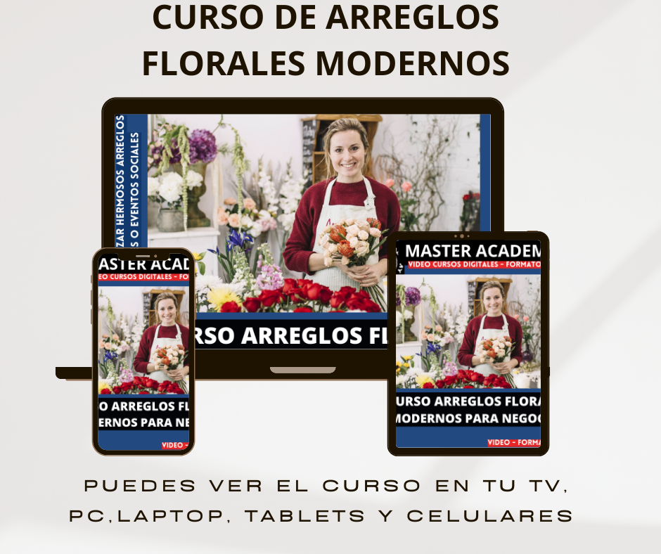 Curso De Arreglos Florales Modernos Market Total